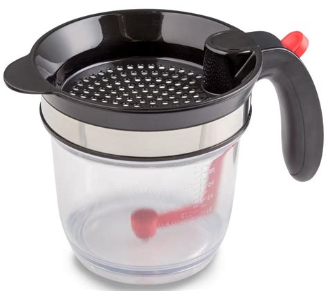 Spout Pours From The Bottom, Leaving Grease On Top. . Fat separator walmart